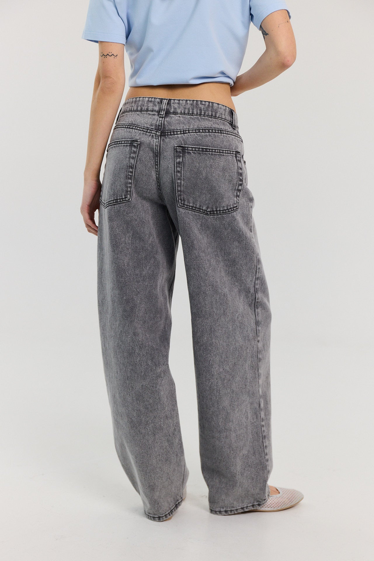 Jeansy Parker light grey