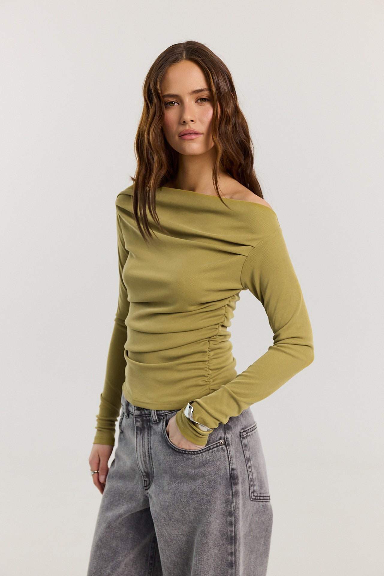 Longsleeve Romy lime
