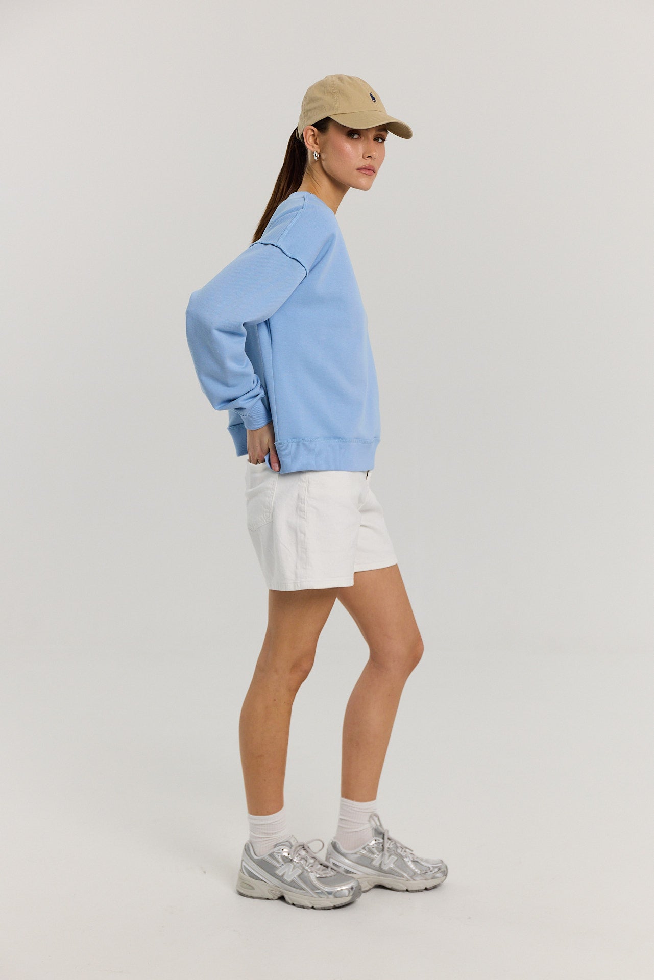 Bluza Chilly powder blue