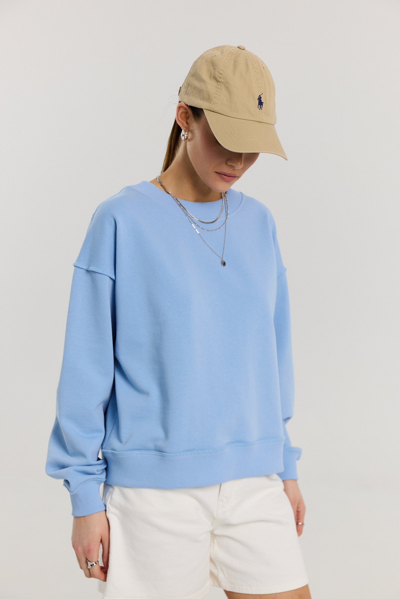 Bluza Chilly powder blue