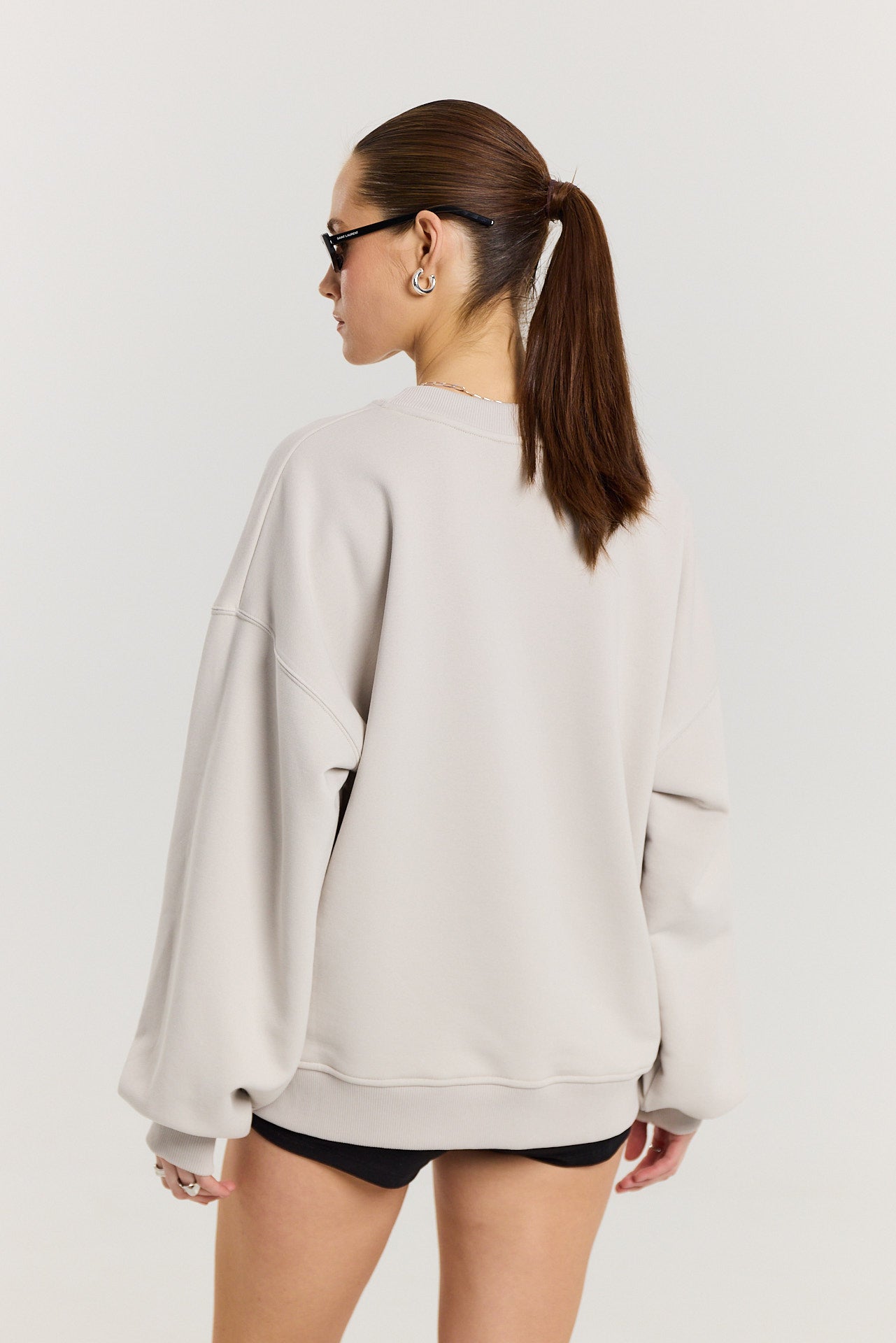 Bluza Boyfriend almond milk