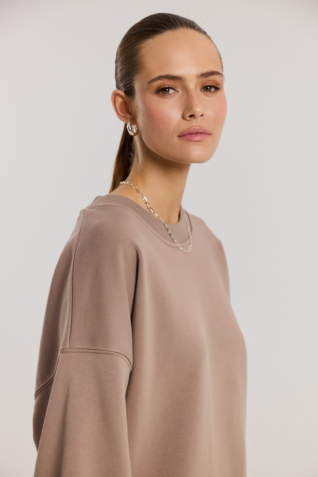 Bluza Boyfriend latte