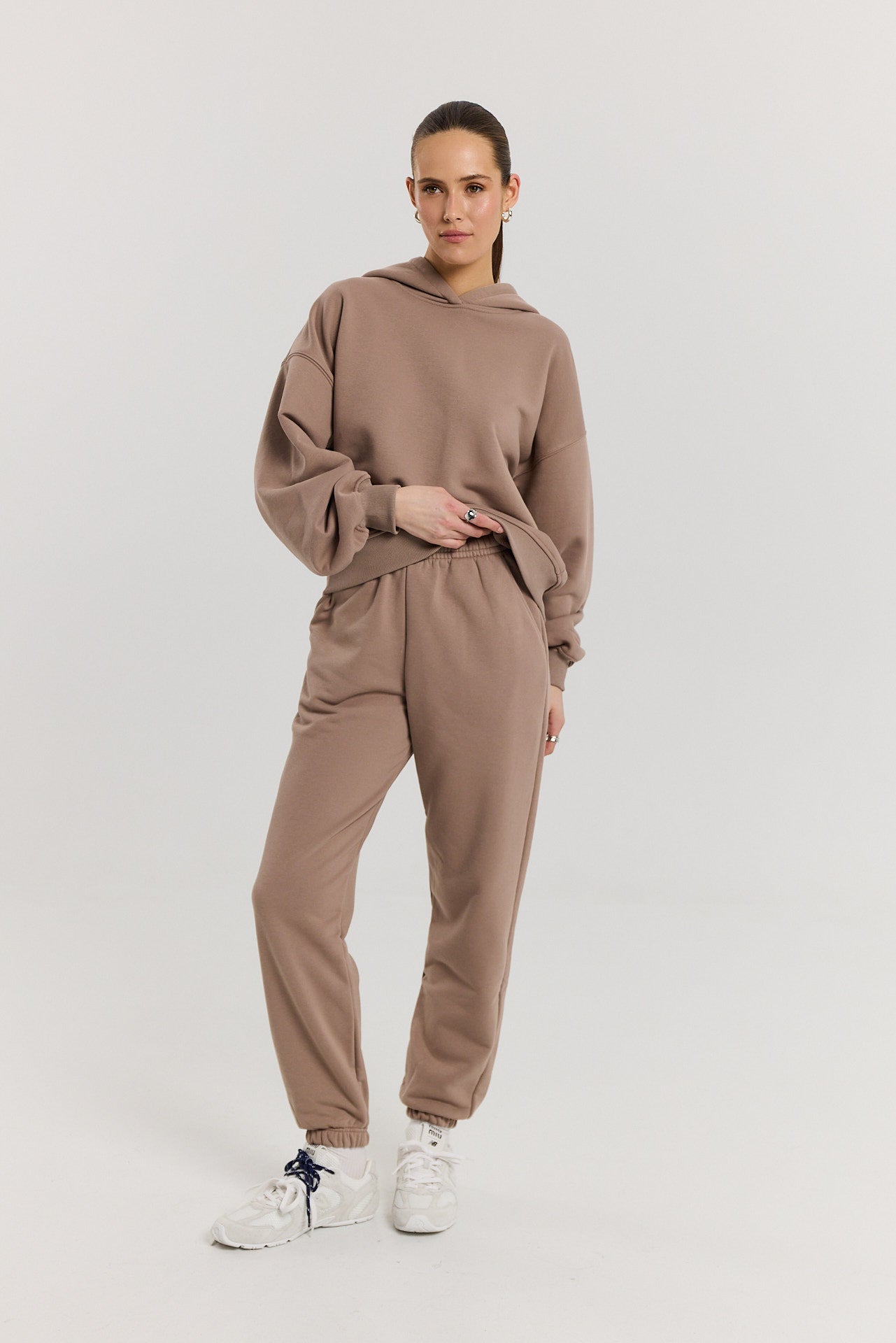 Bluza Boyfriend Hoodie latte