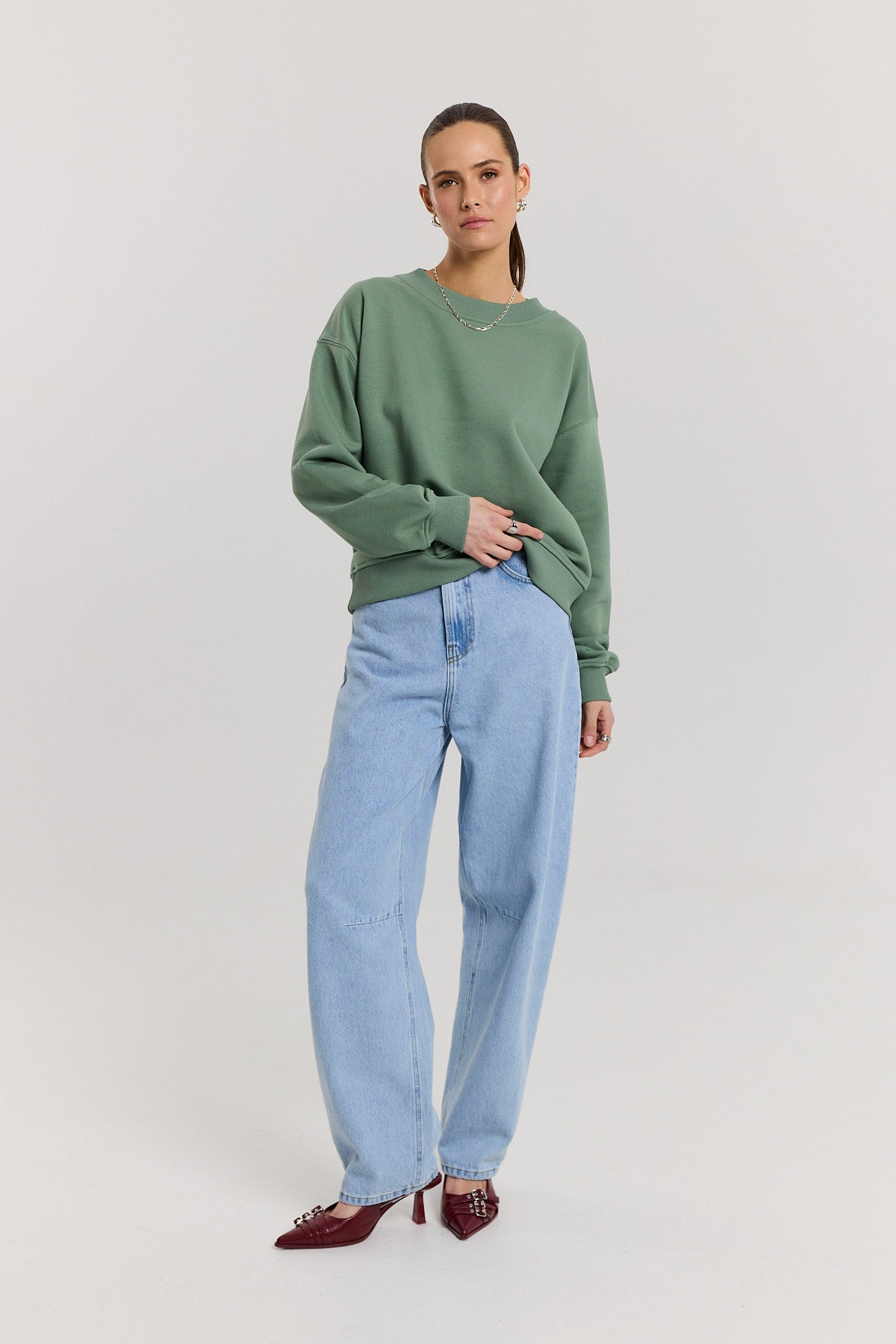 Bluza Chilly dark matcha