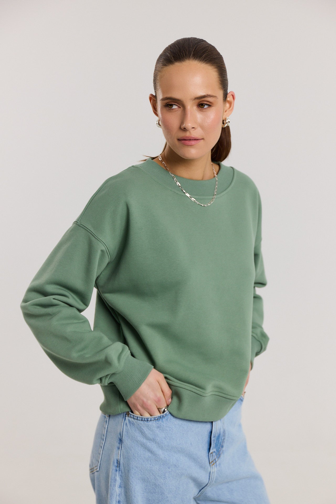 Bluza Chilly dark matcha