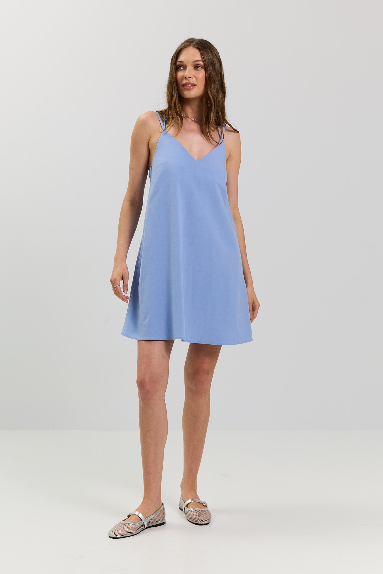Sukienka Tess sky blue