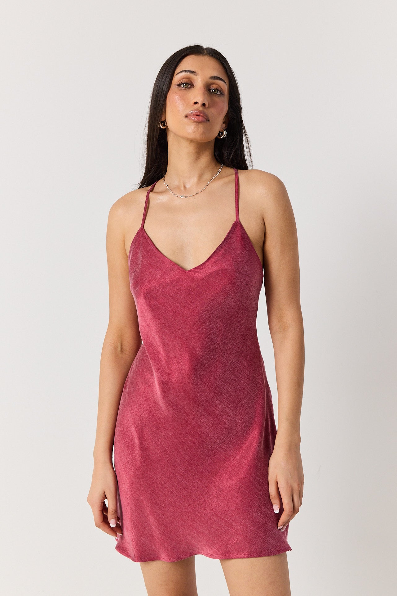 Sukienka Demi raspberry