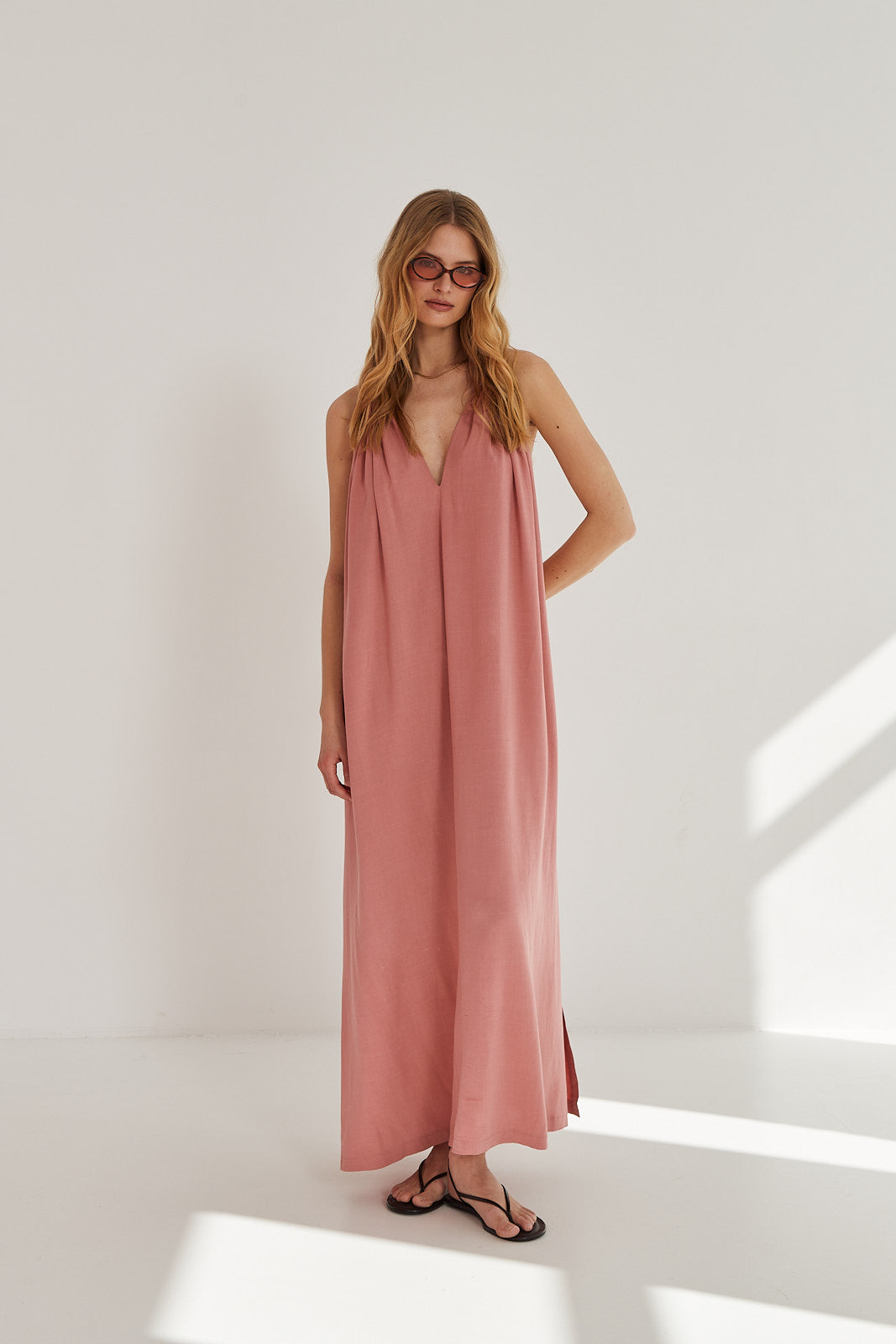 Sukienka MAXI indian rose