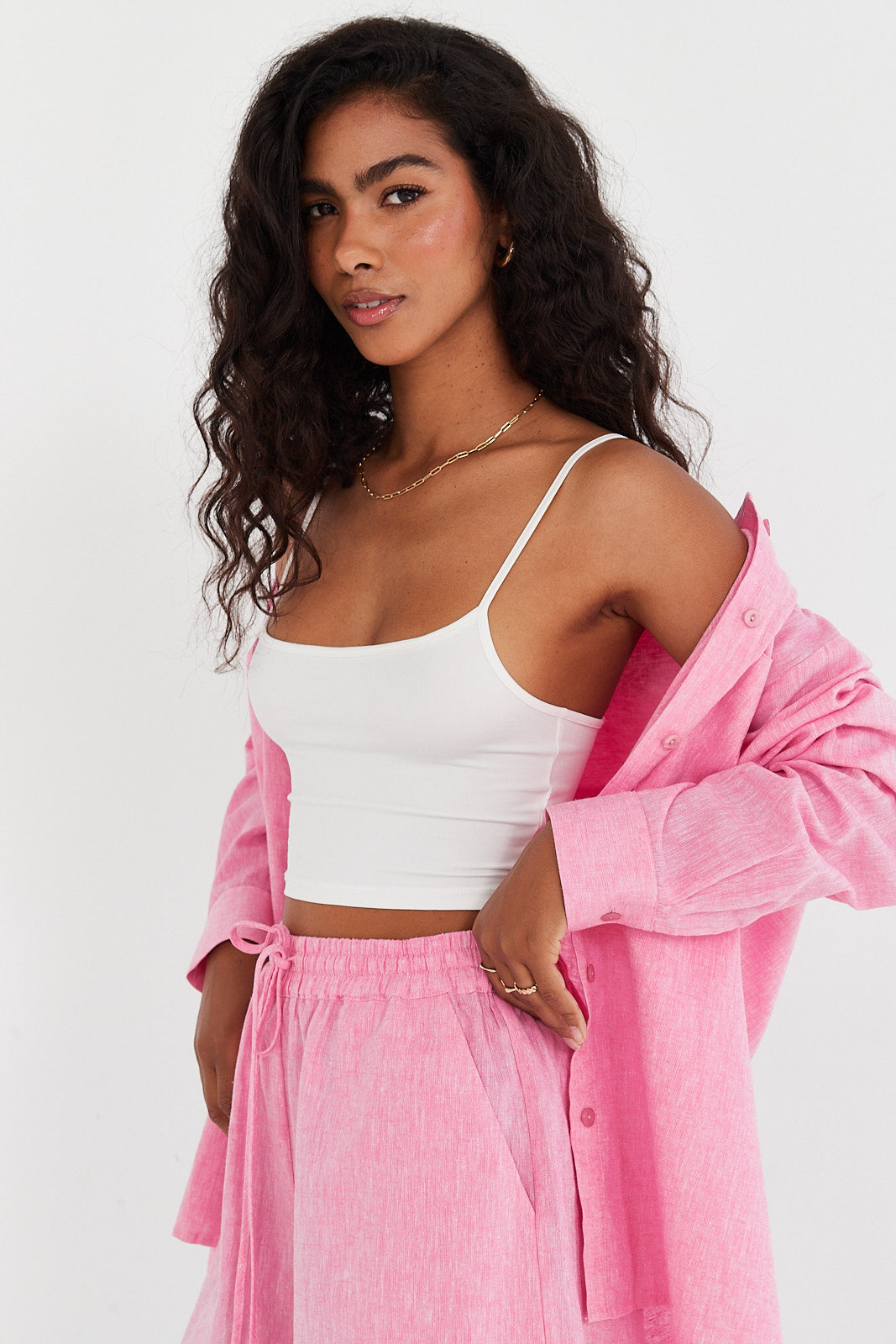 Szorty Gunther pink