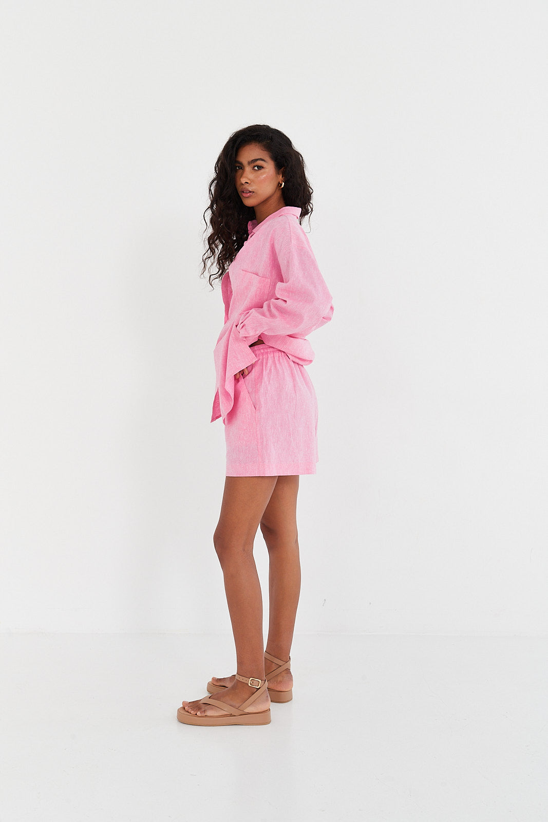 Szorty Gunther pink