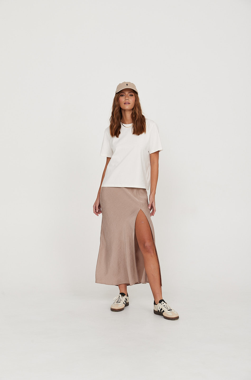 Spódnica Petra long beige