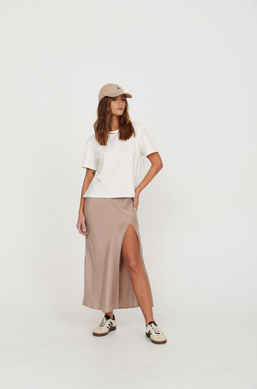 Spódnica Petra long beige
