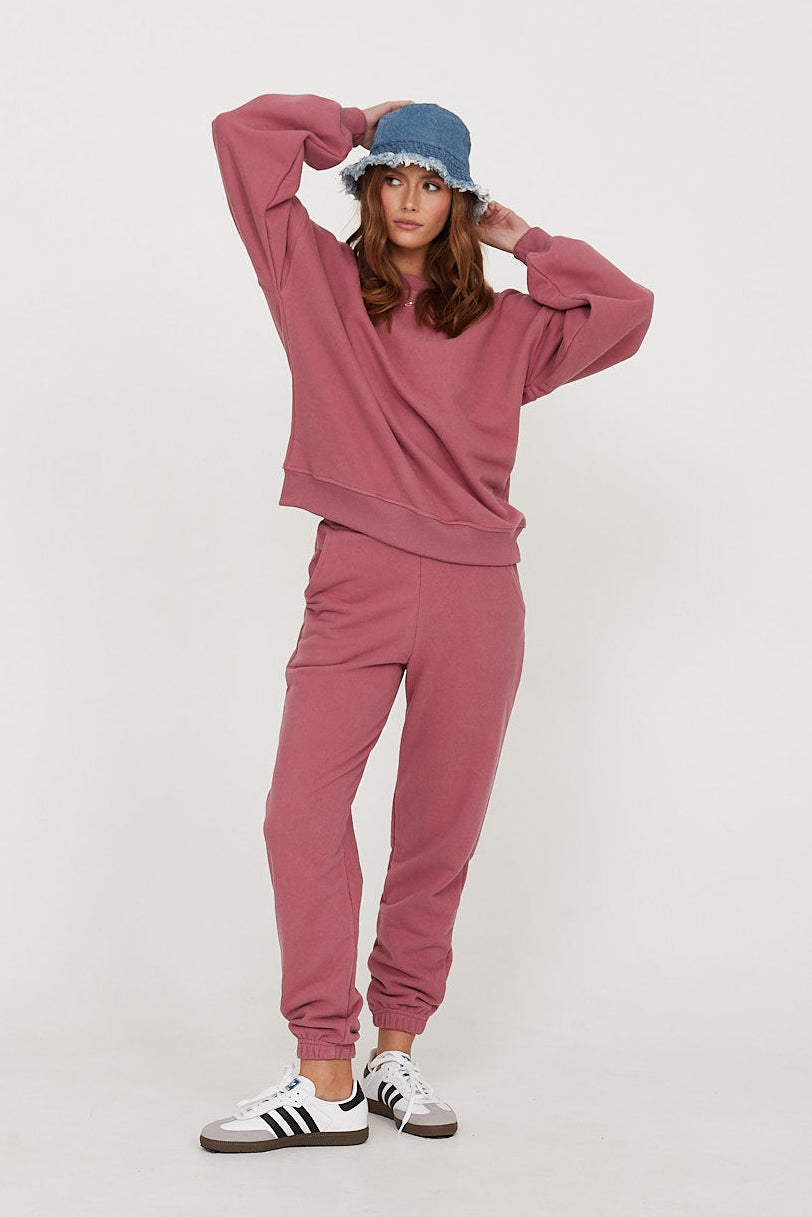 Spodnie dresowe lipstick