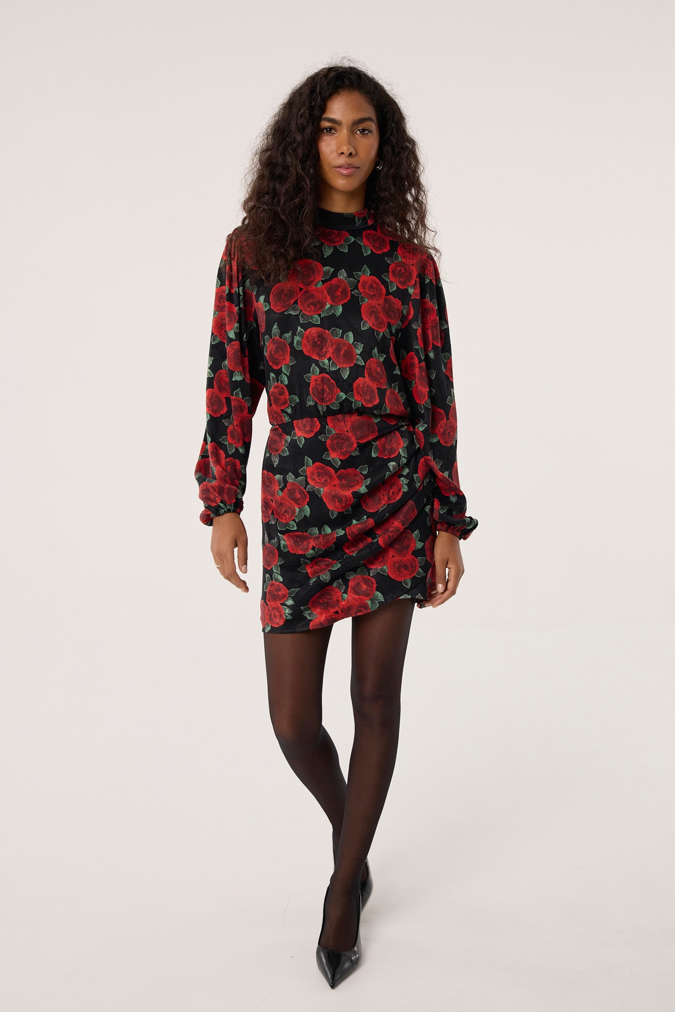 Sukienka Jackie jacquard rose