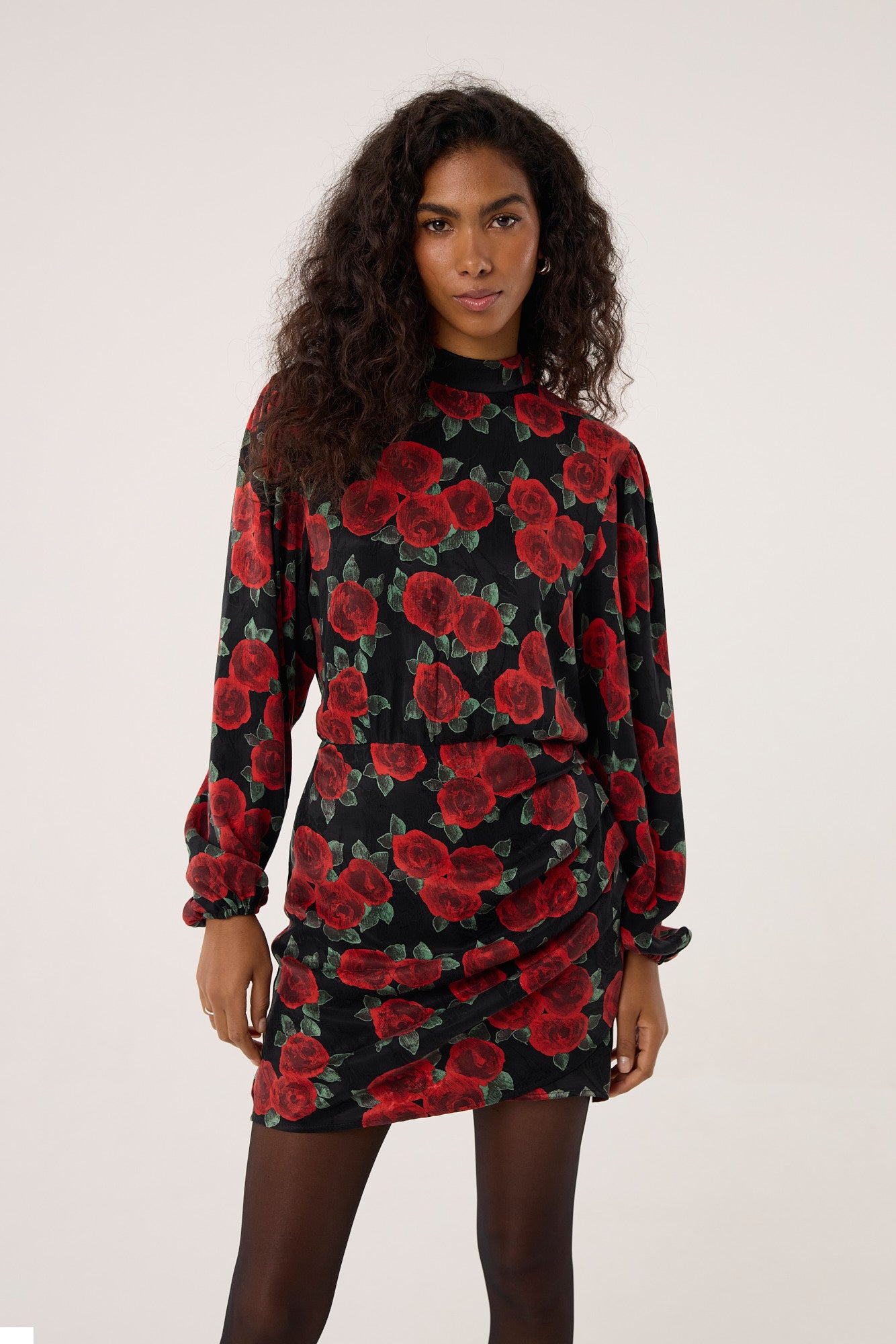 Sukienka Jackie jacquard rose