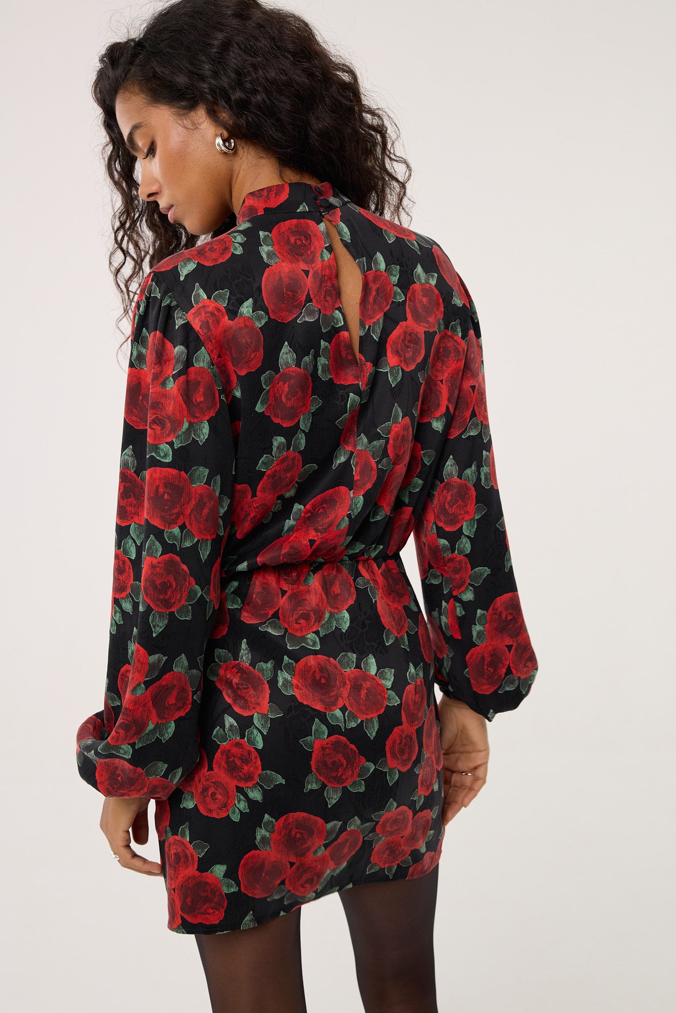 Sukienka Jackie jacquard rose