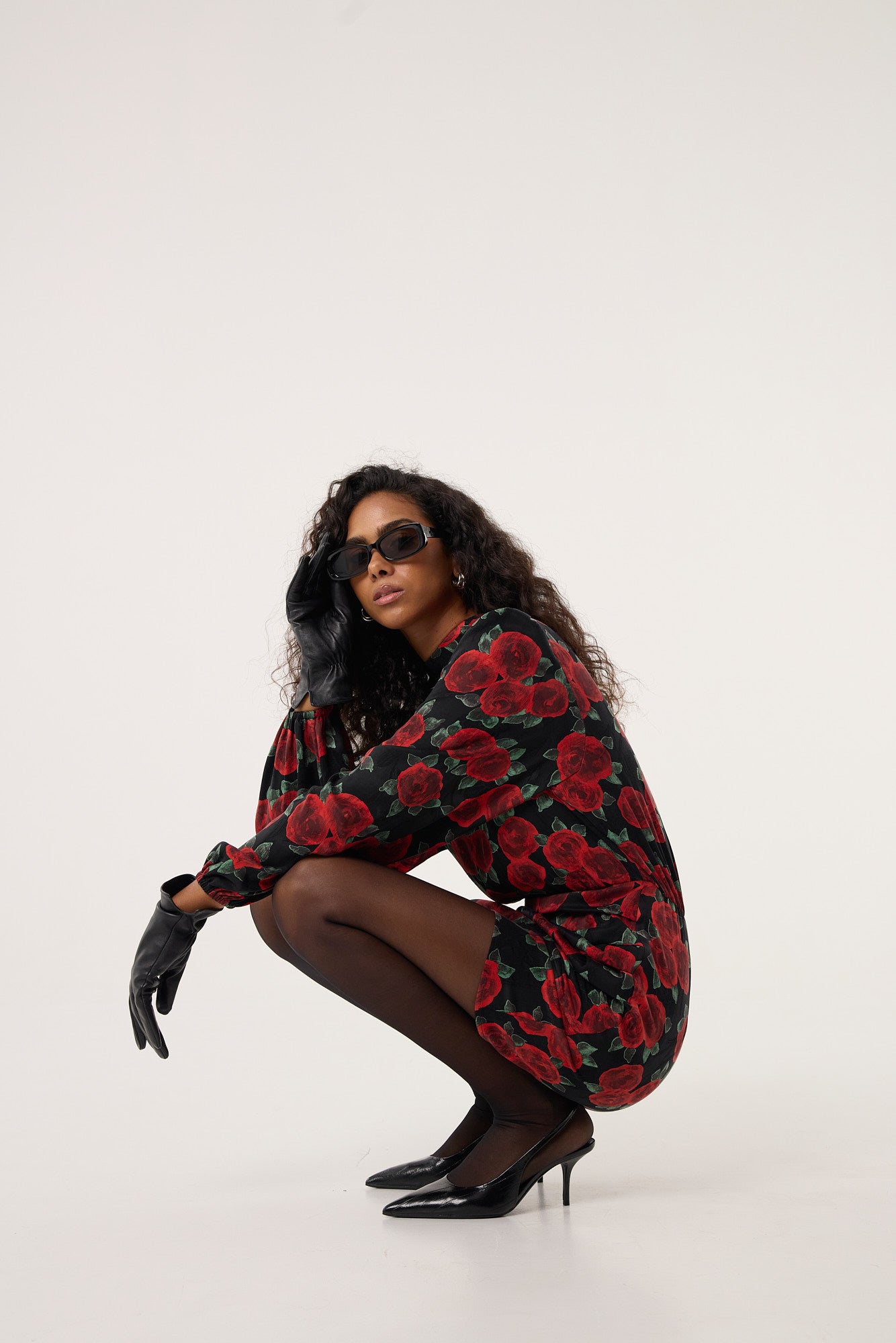 Sukienka Jackie jacquard rose