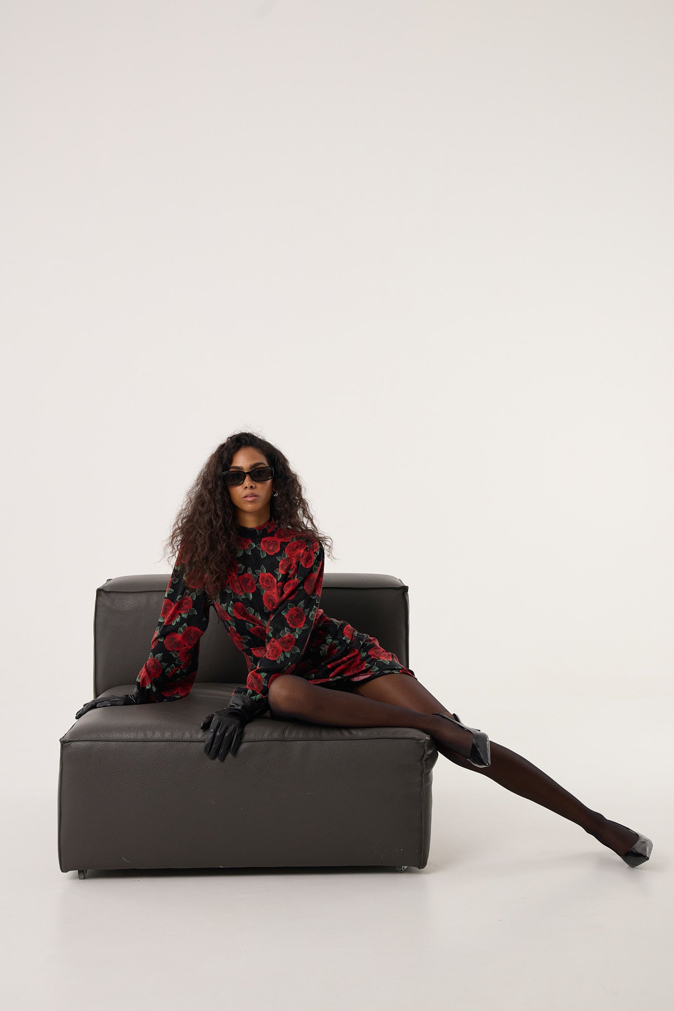 Sukienka Jackie jacquard rose