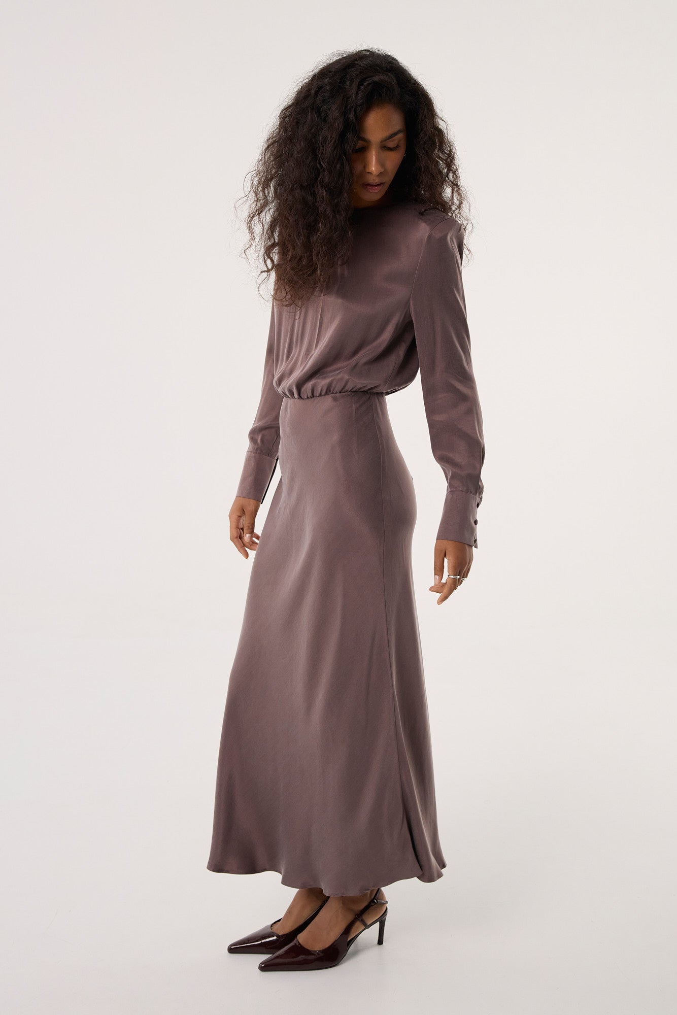 Sukienka Tiffany taupe