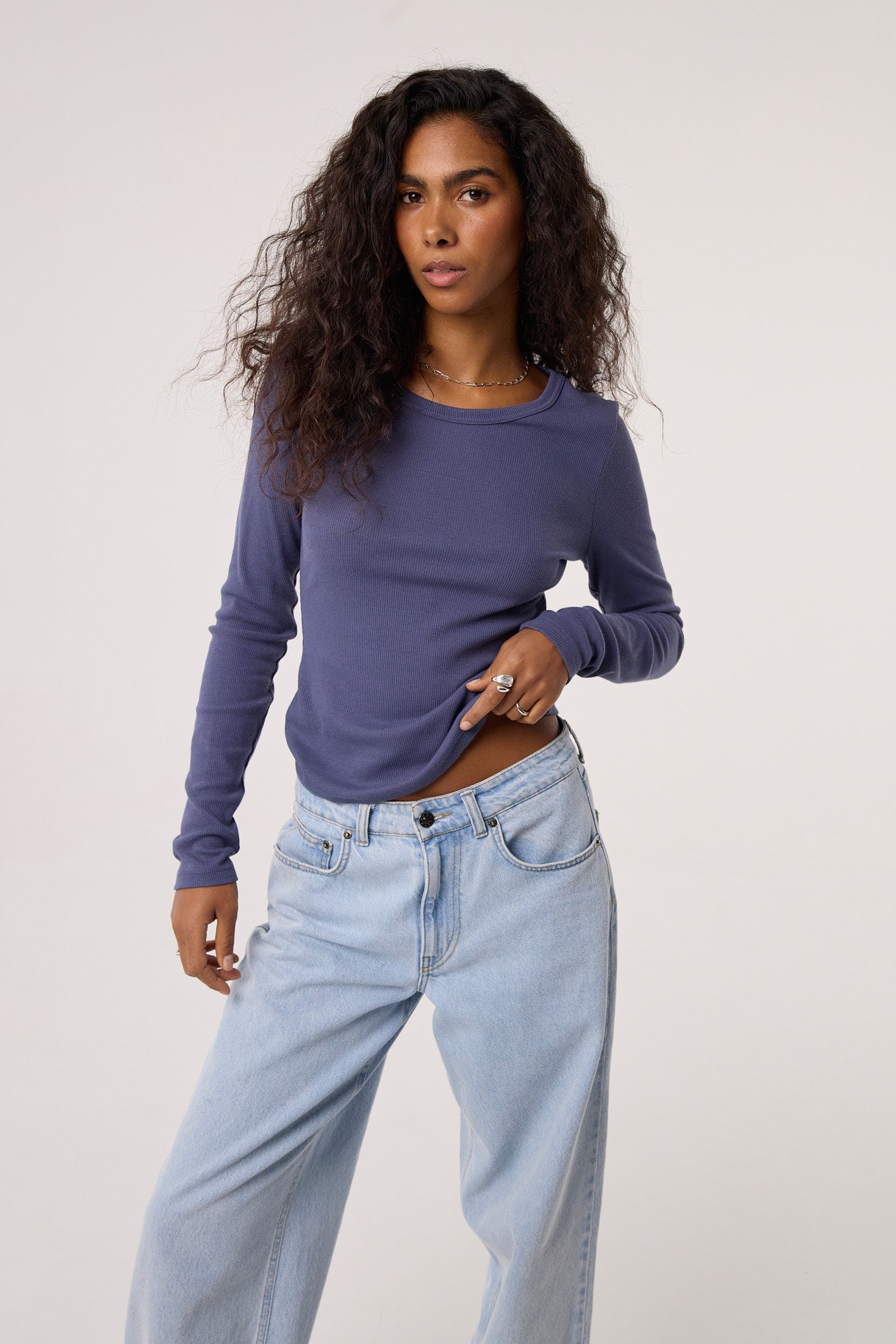 Longsleeve Bamboo denim