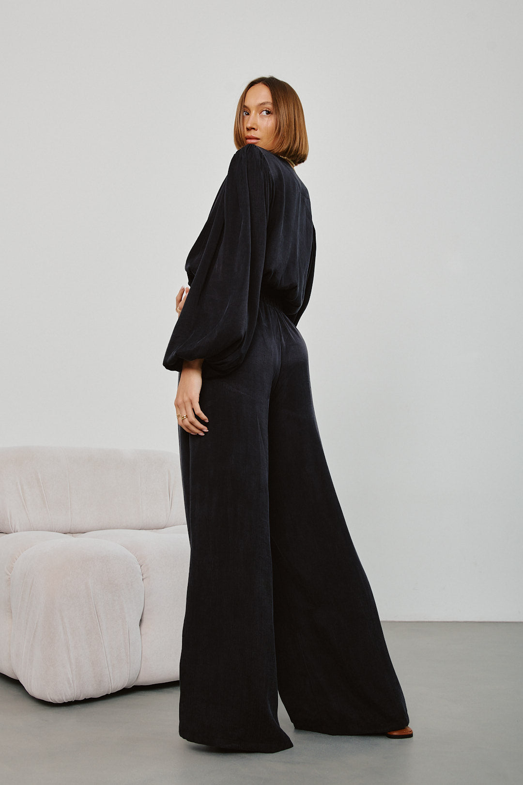 Spodnie Posh jet black