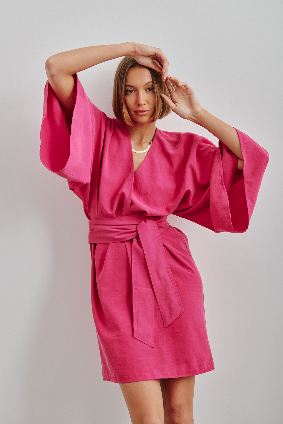 Sukienka Kyoto magenta