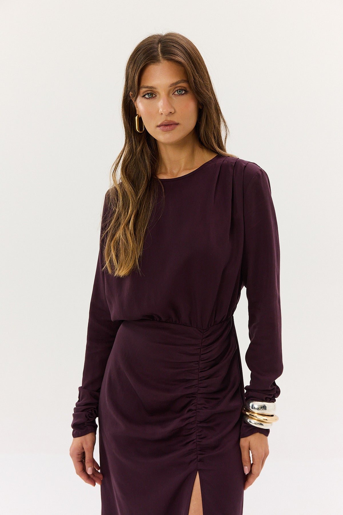 Sukienka Whitney plum