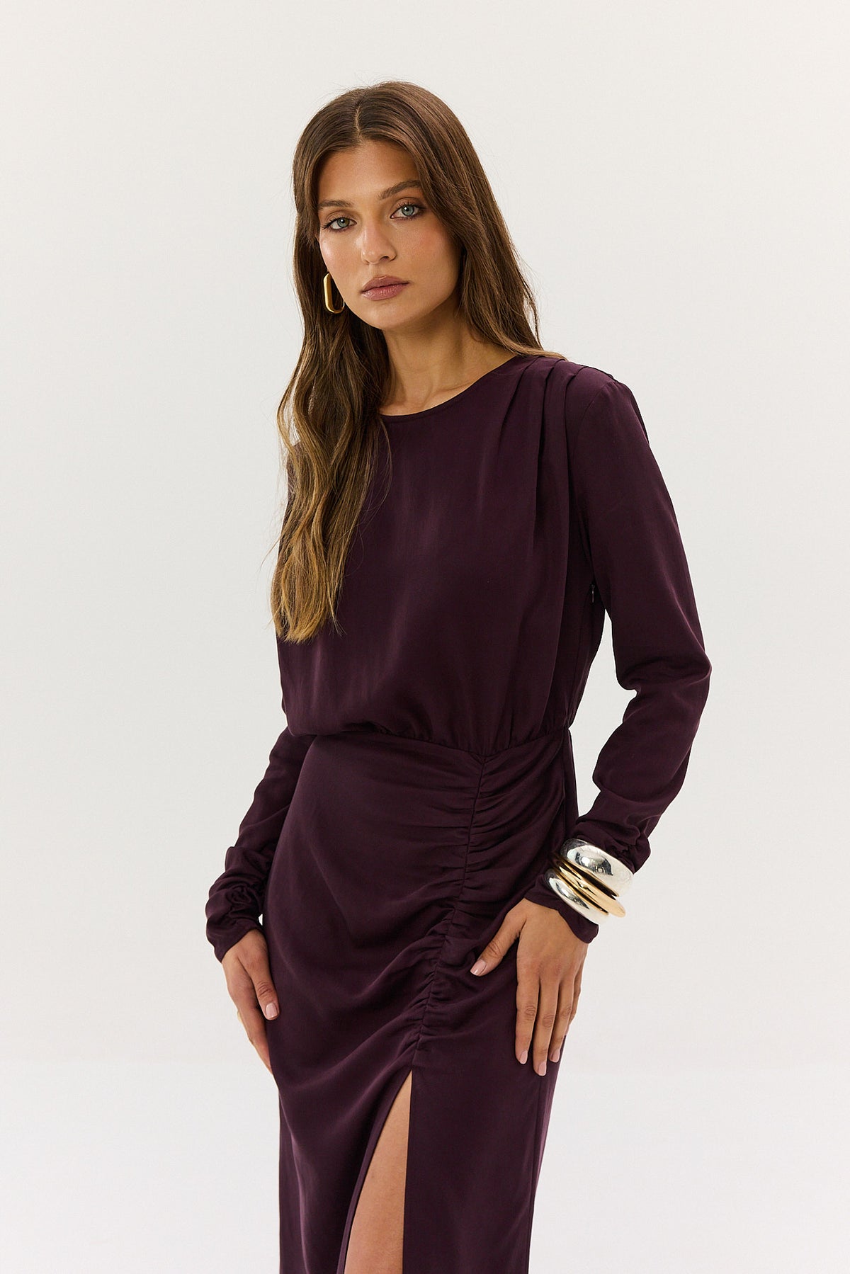 Sukienka Whitney plum