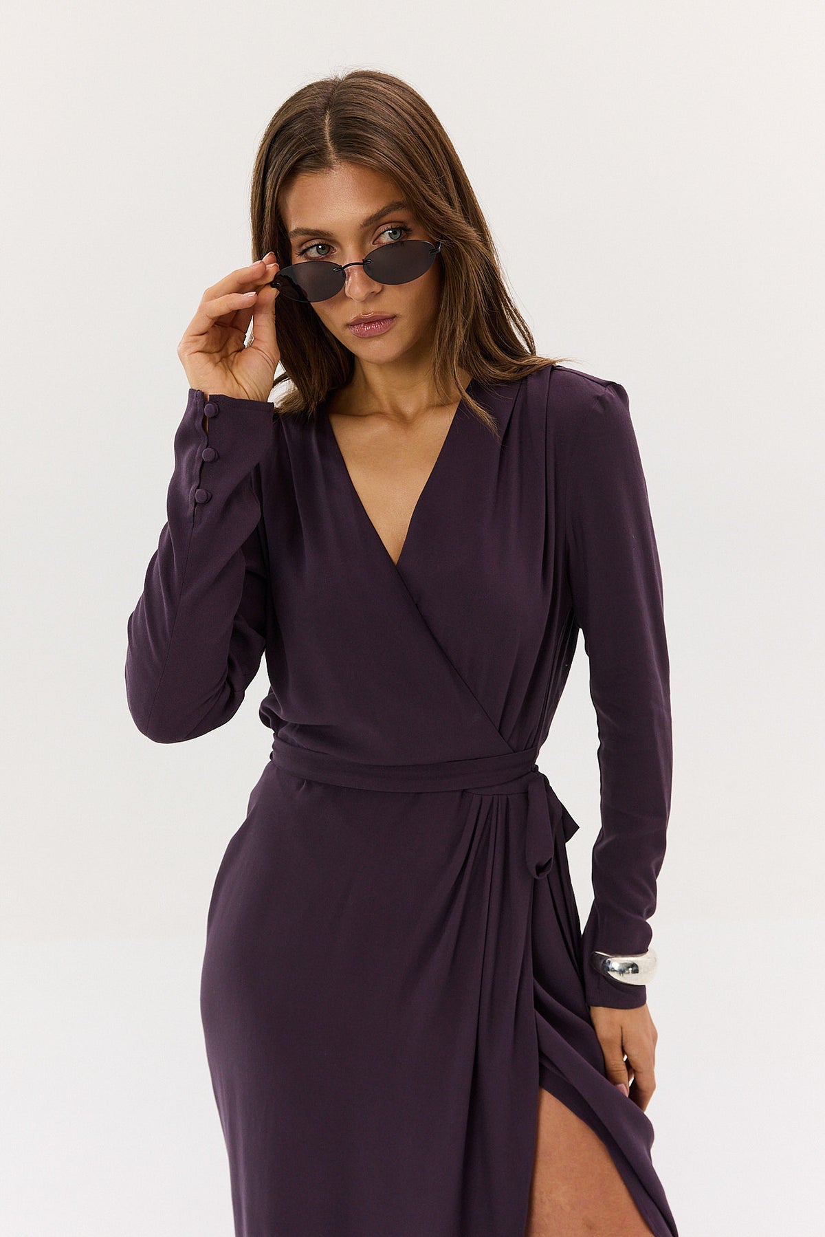Sukienka Bea dusty plum