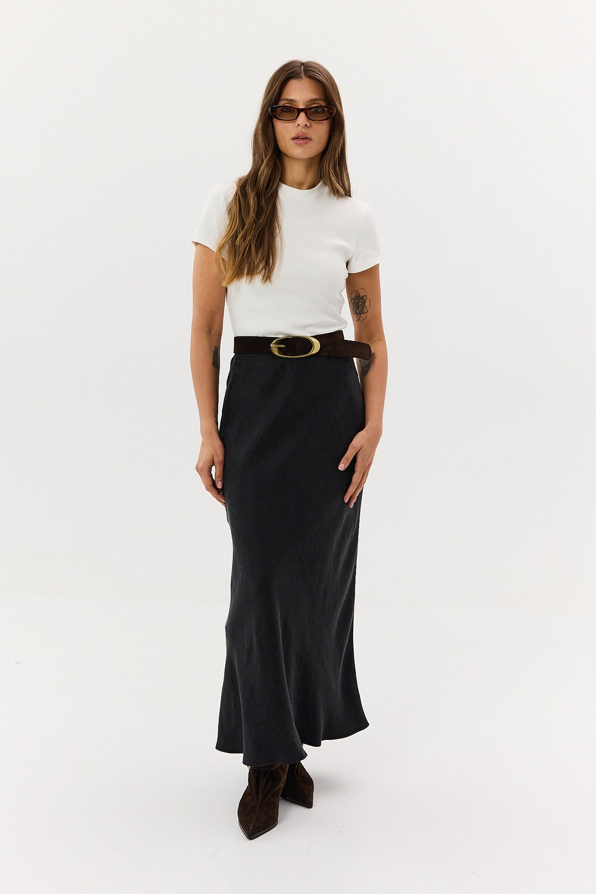 Spódnica Petra long black
