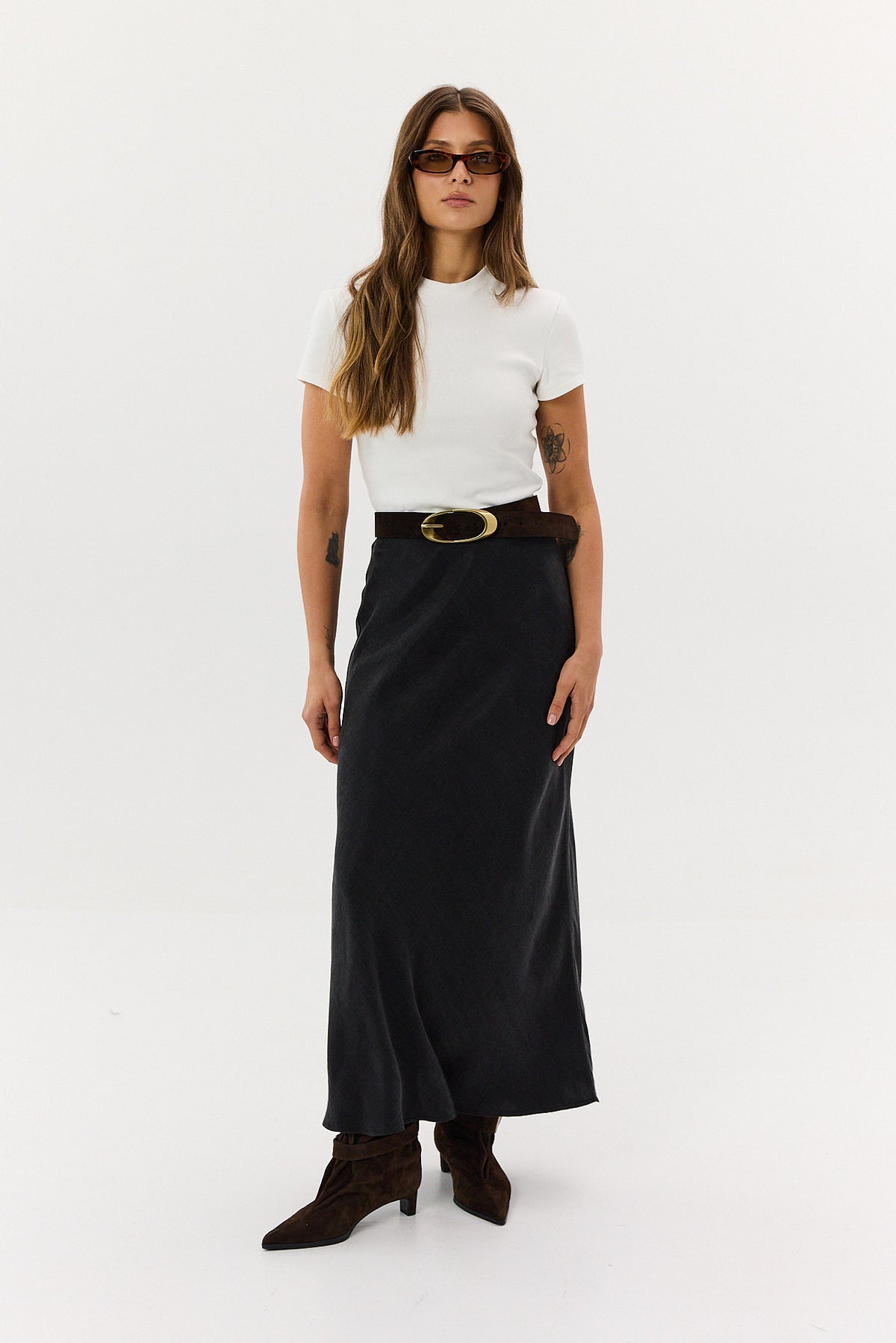 Spódnica Petra long black