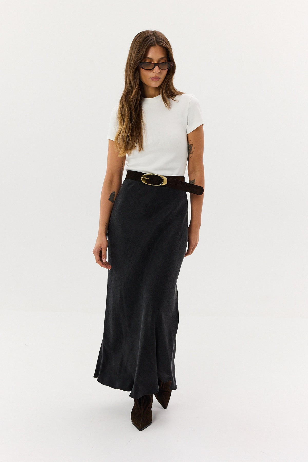 Spódnica Petra long black