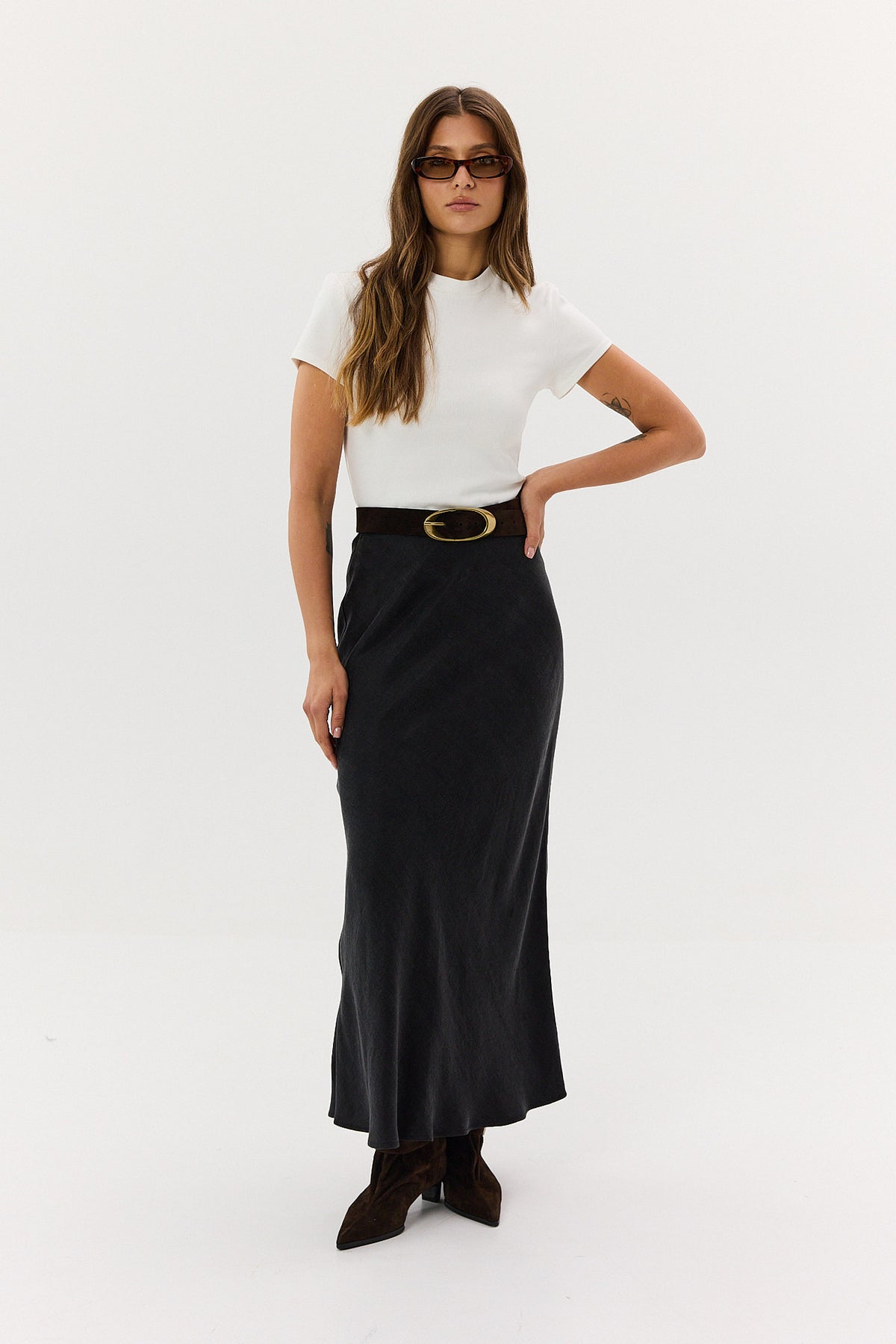 Spódnica Petra long black
