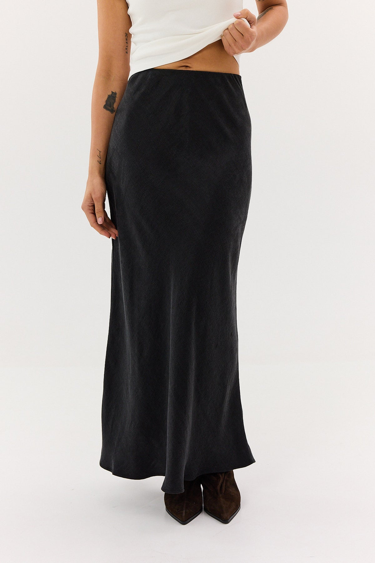 Spódnica Petra long black