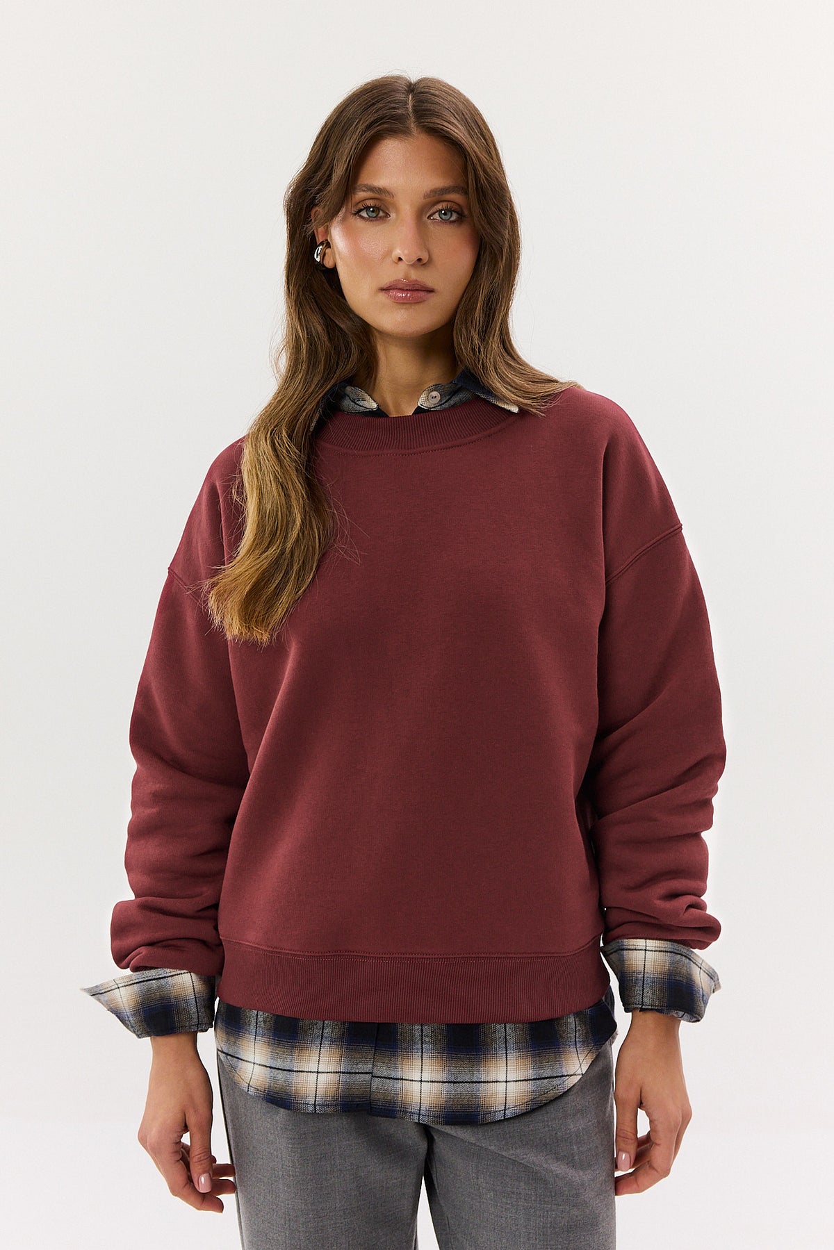 Bluza Chilly burgundy