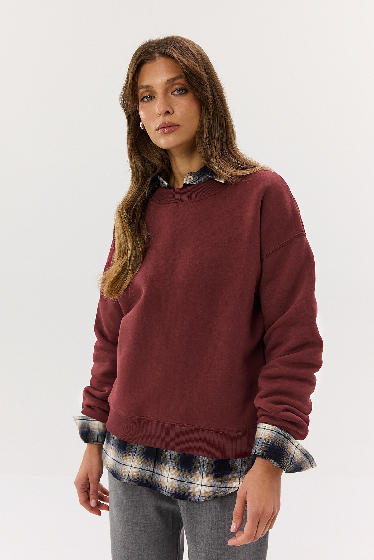 Bluza Chilly burgundy