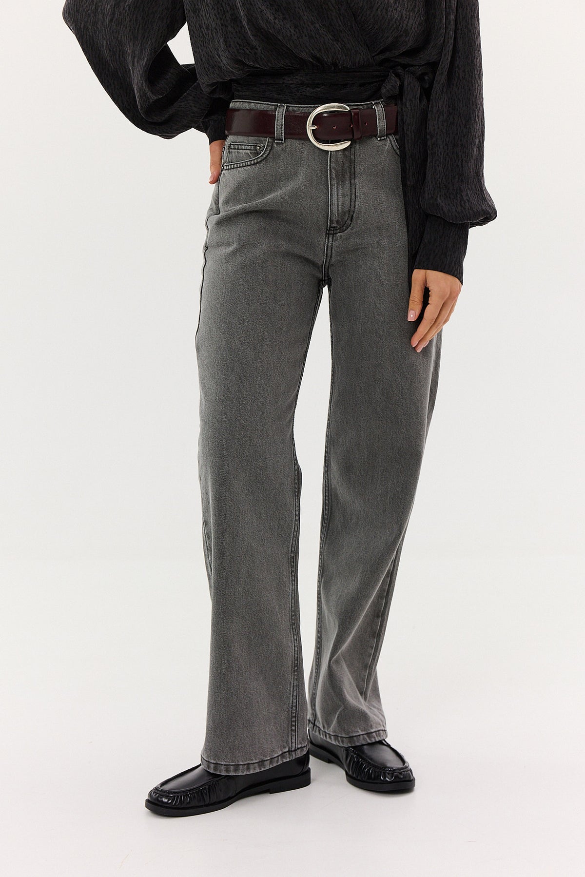 Jeansy Johnny dark grey