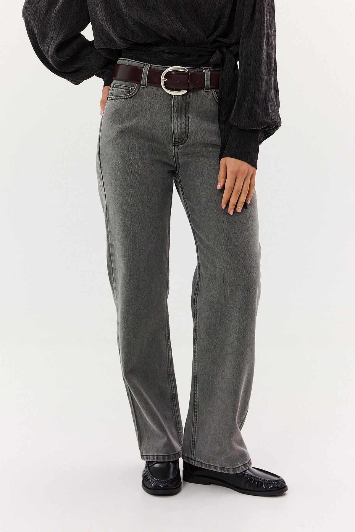 Jeansy Johnny dark grey