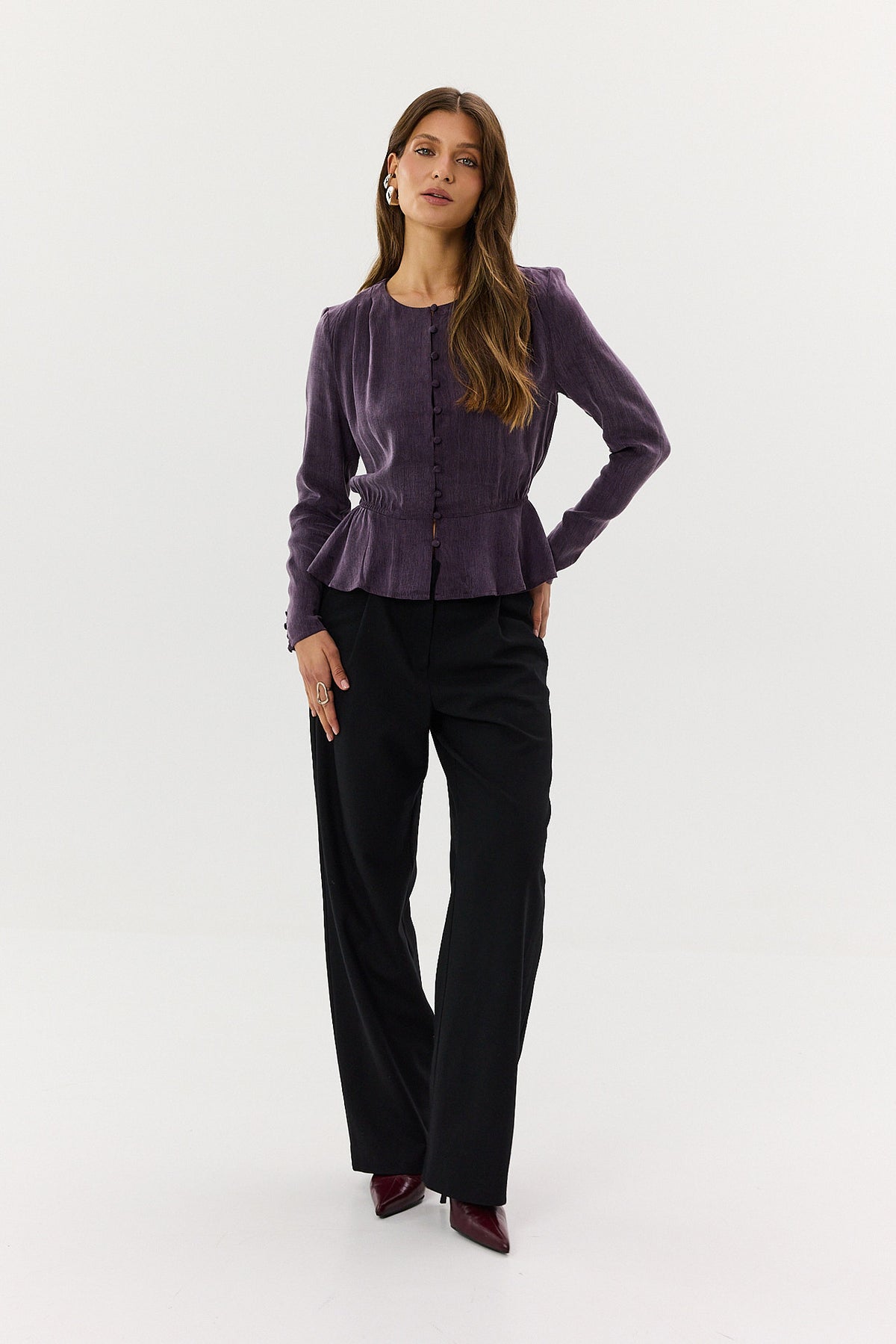 Koszula Michelle plum