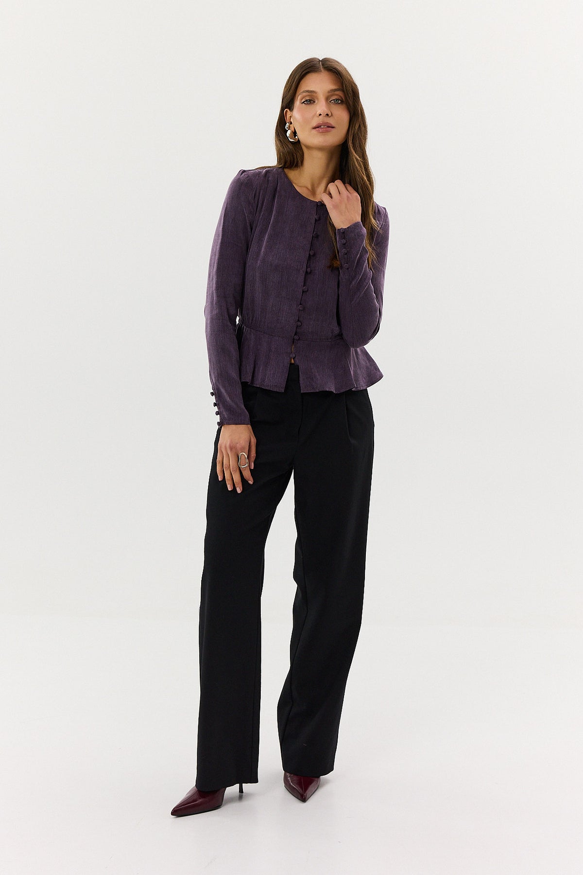 Koszula Michelle plum