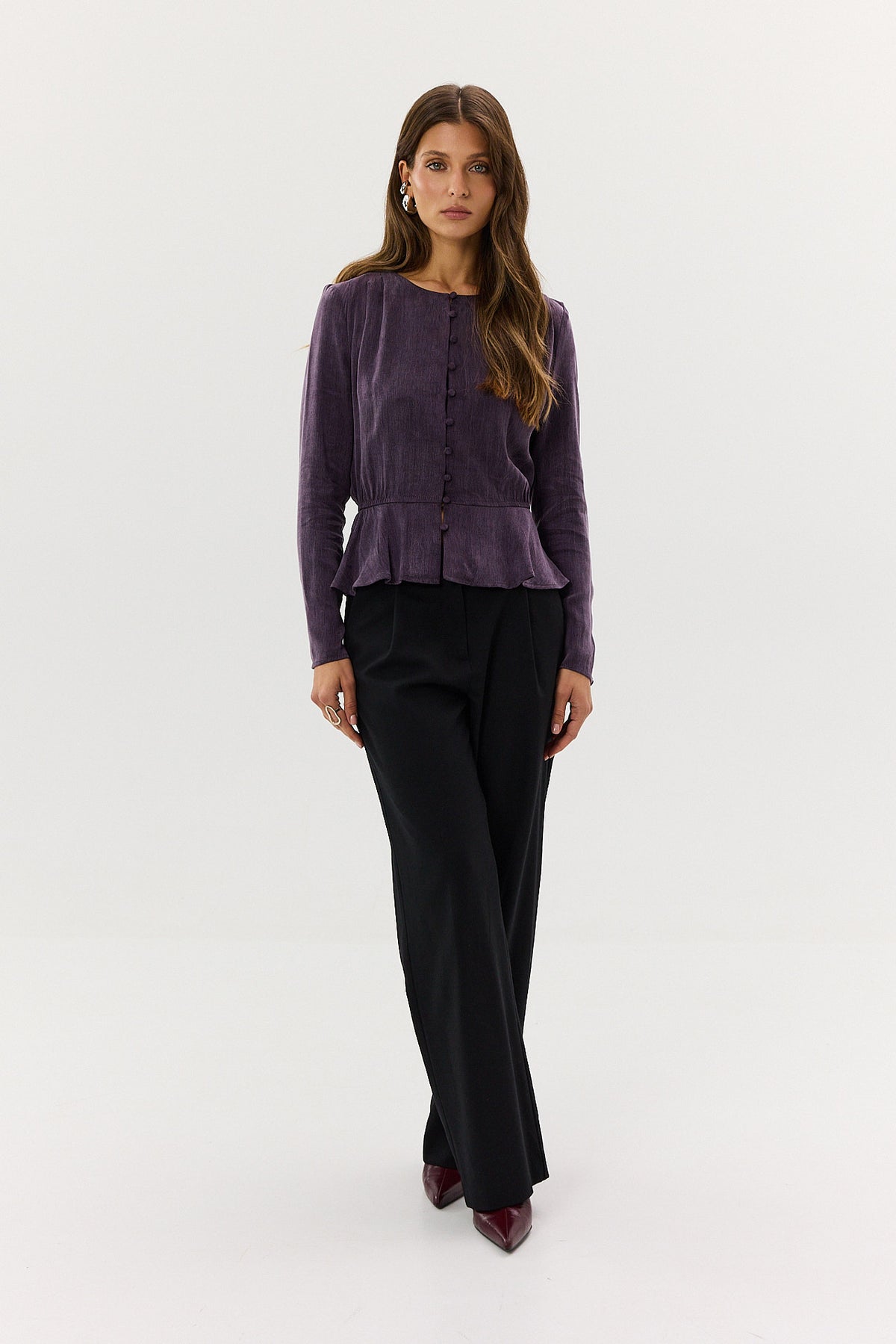 Koszula Michelle plum