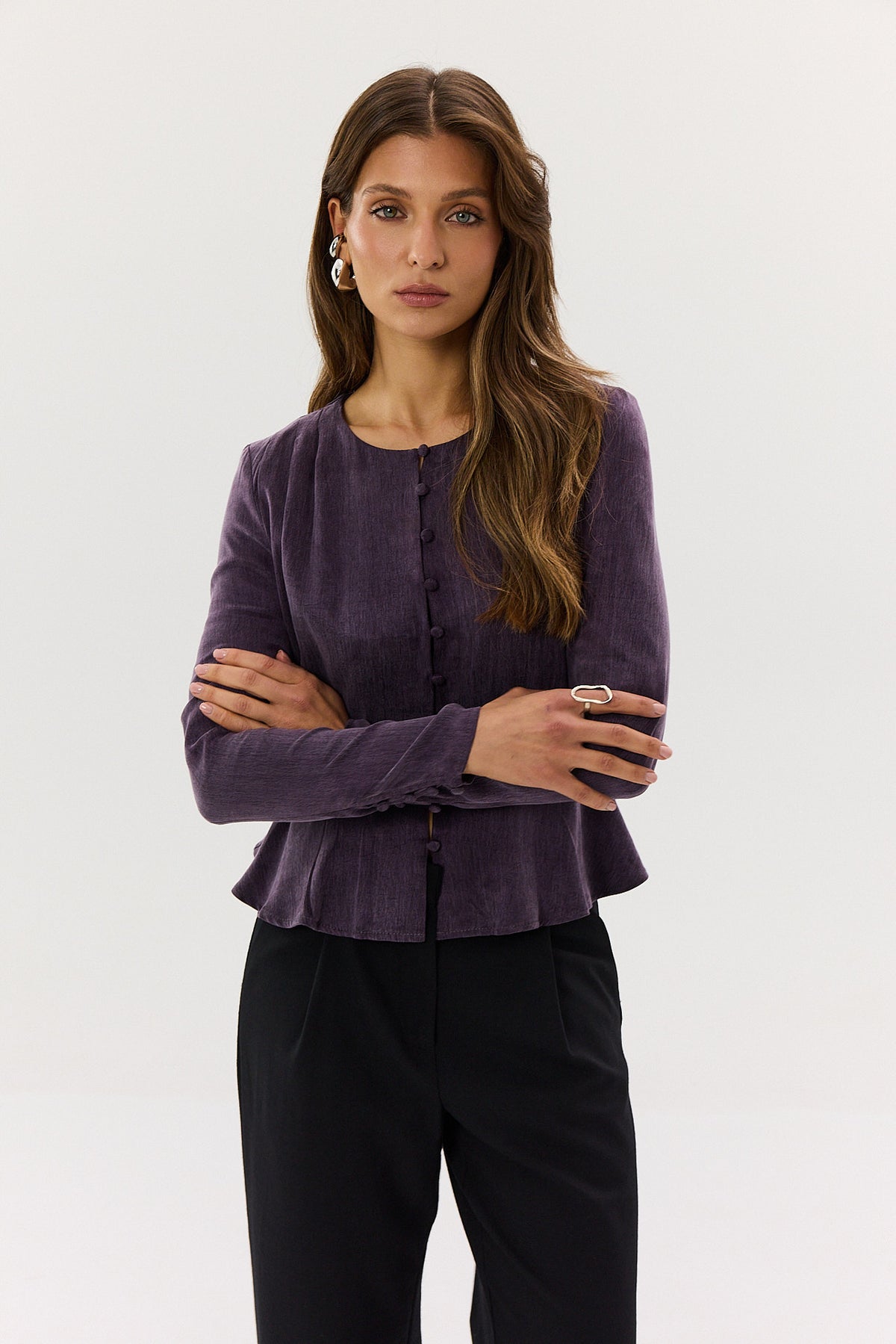 Koszula Michelle plum