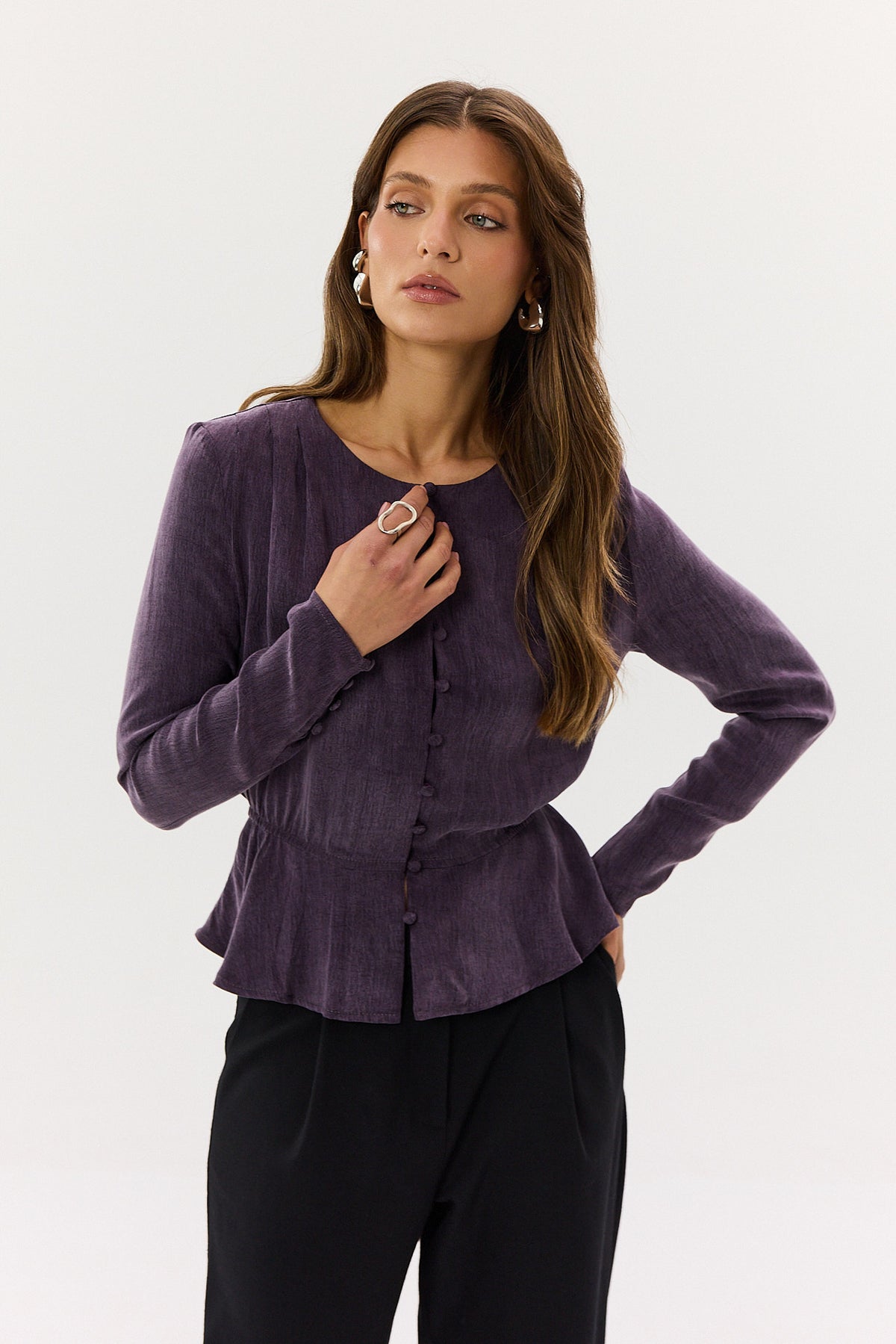 Koszula Michelle plum
