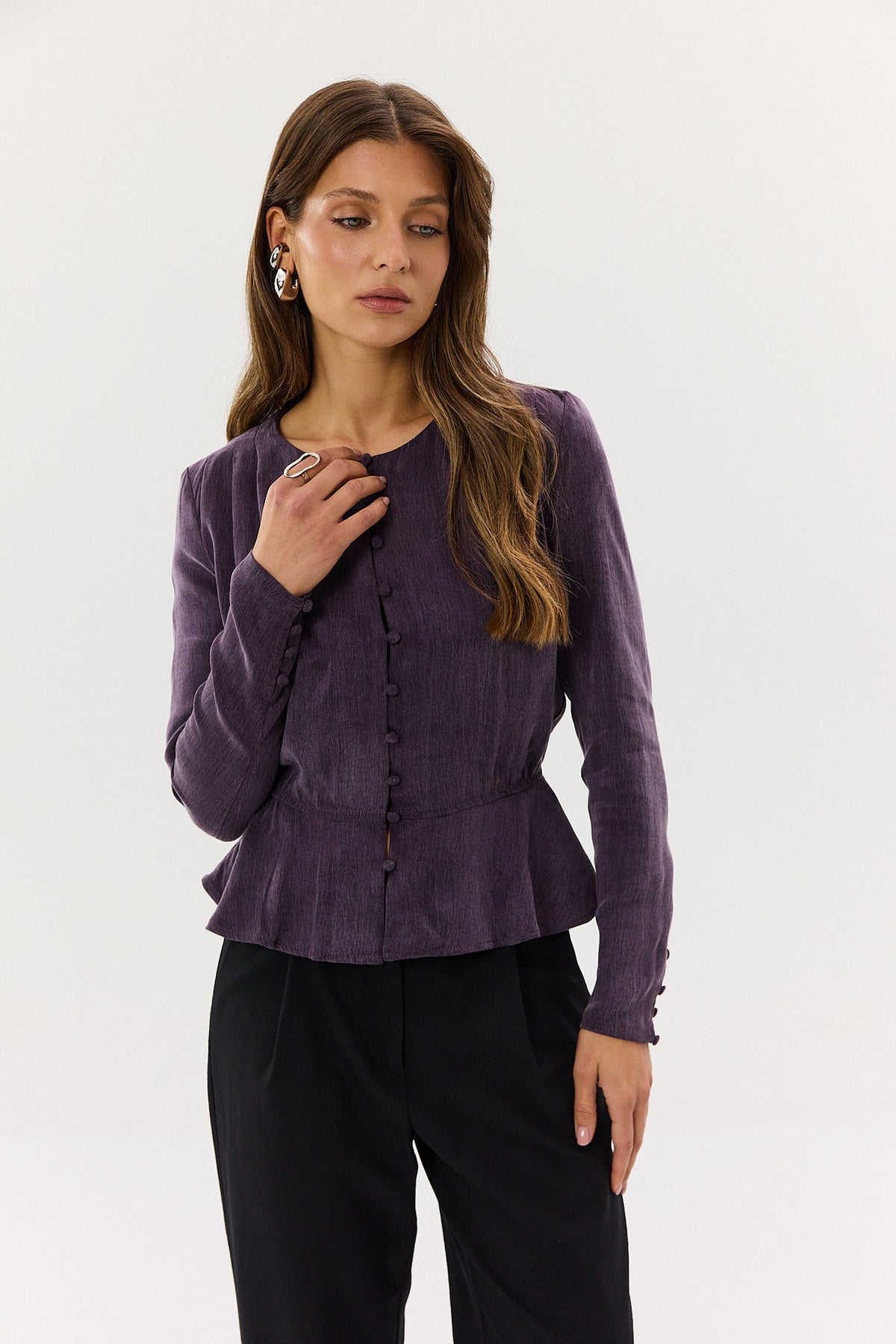 Koszula Michelle plum