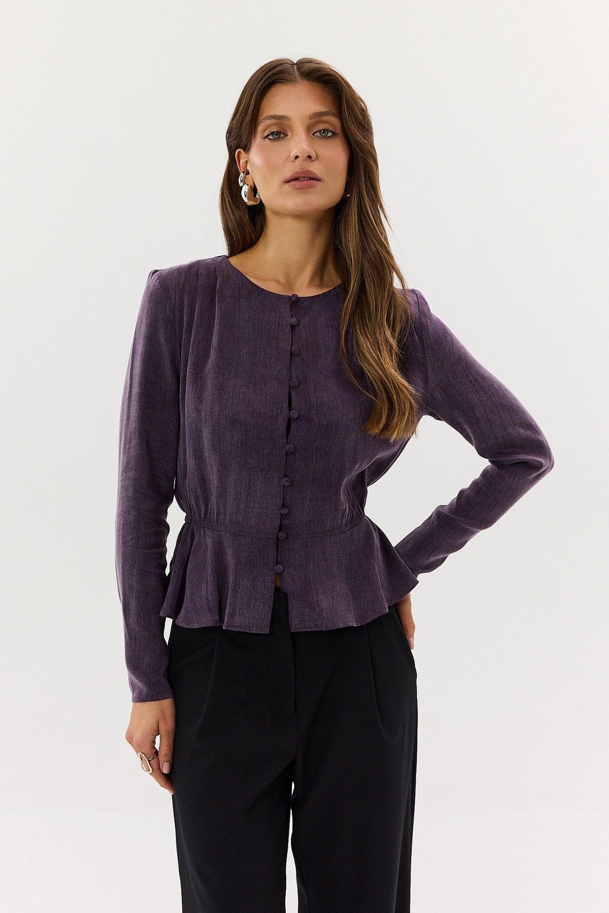 Koszula Michelle plum