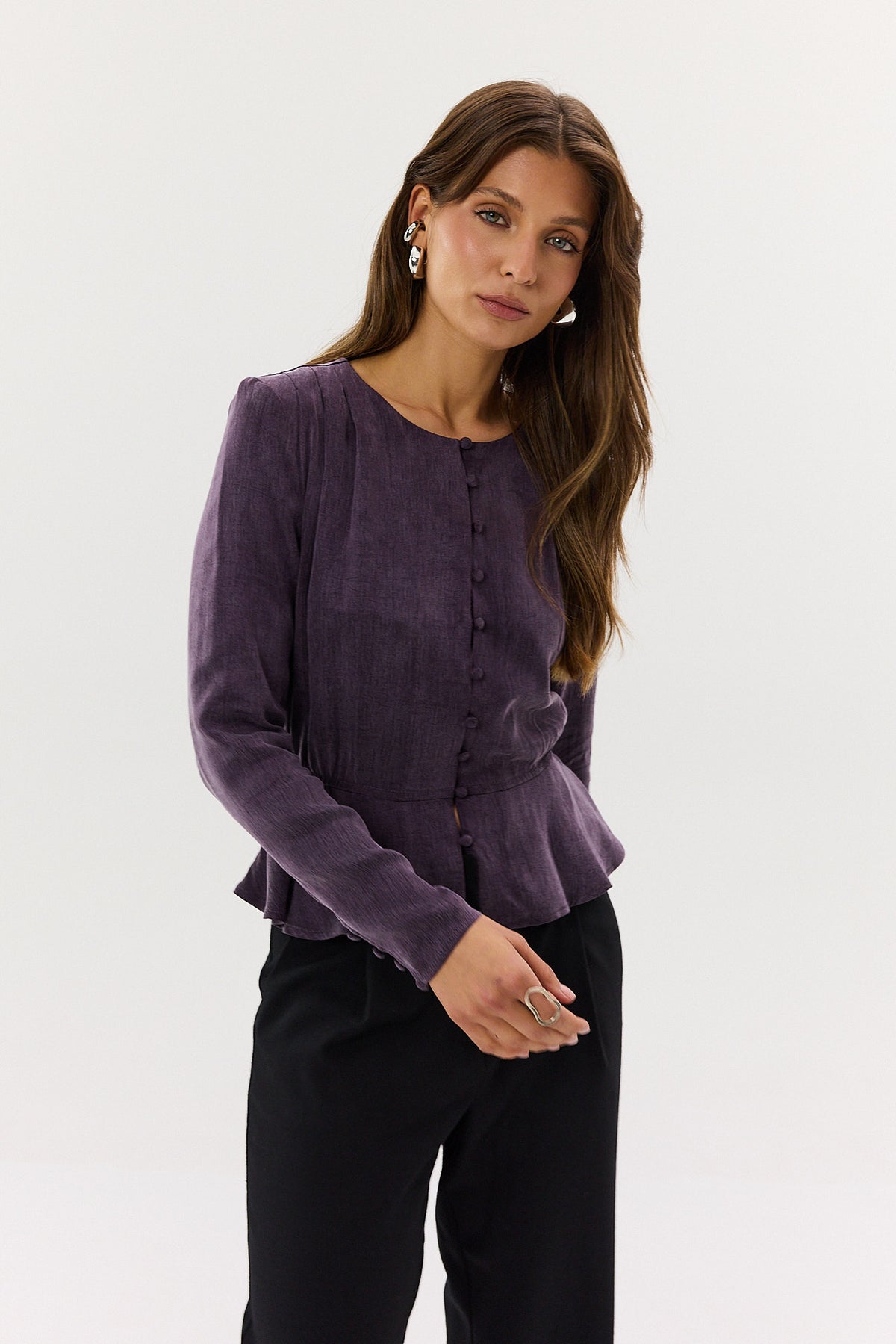 Koszula Michelle plum