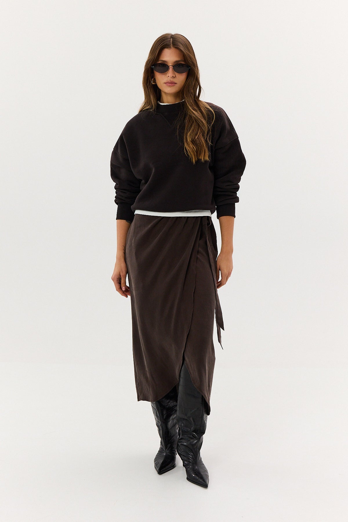Bluza Ricky espresso
