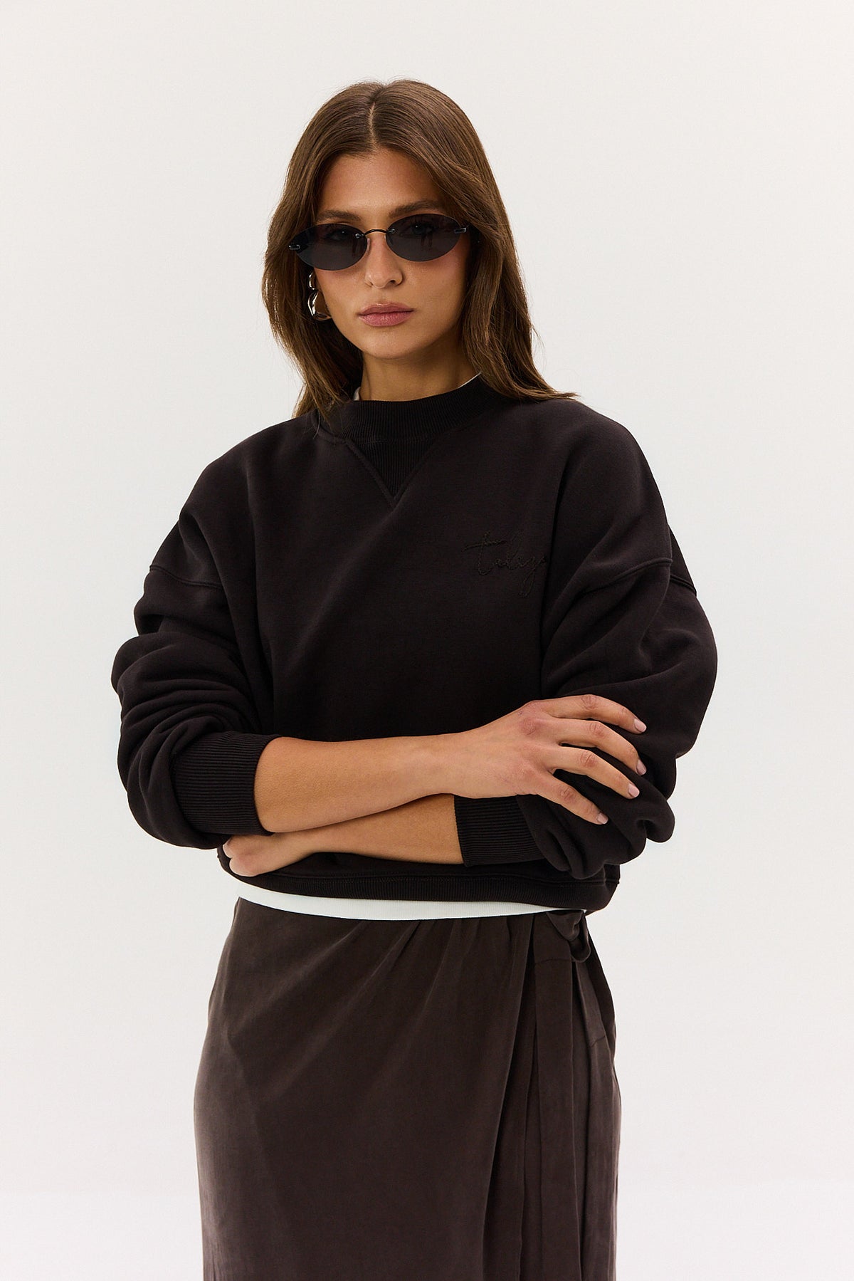 Bluza Ricky espresso
