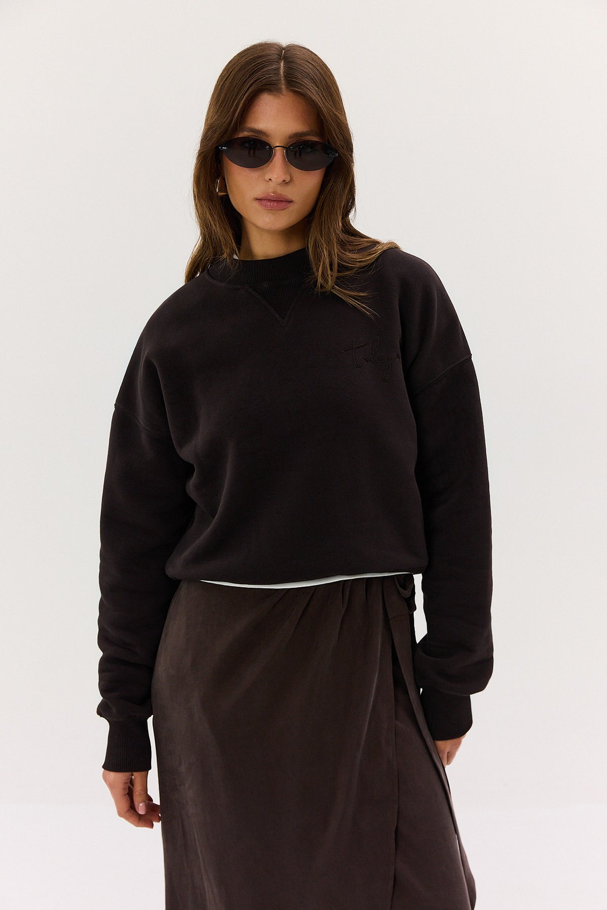 Bluza Ricky espresso