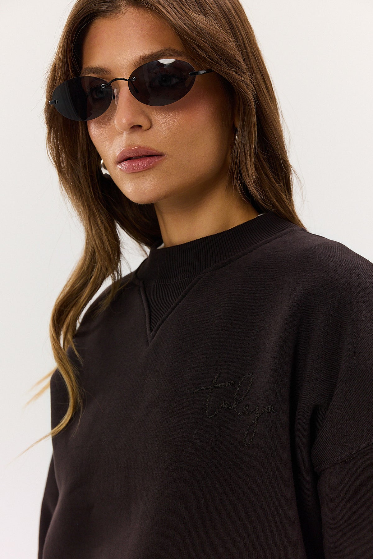 Bluza Ricky espresso